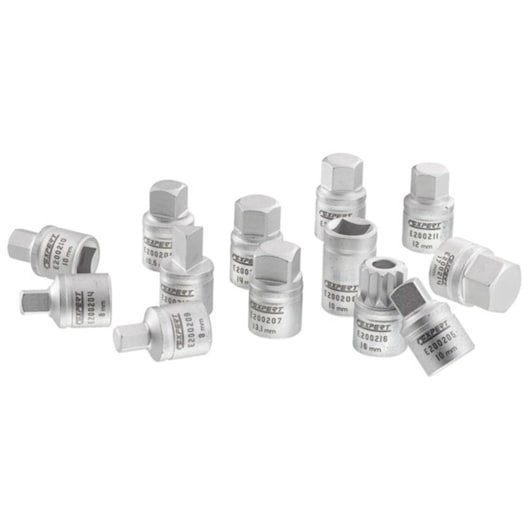 EXPERT by FACOM® Drain-plug bits set 13 pieces