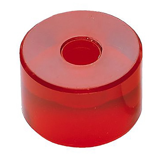 Facom EB_32 red cylindrical bushing with center hole, photographed on white background.