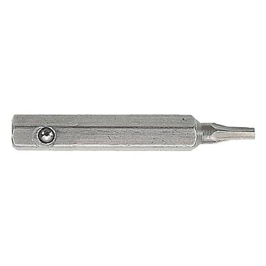 Facom EH_002 metal hexagonal tool bit, side view on white background.