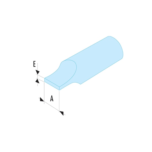 10mm Impact Bit Series 2 for Slotted Head Screws