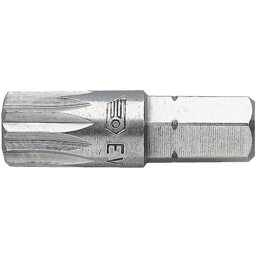 6mm Standard Bits Series 1 for XZN Multiple Teeth Head Screws