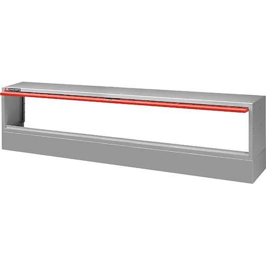 Base Width XL , Wheel Arch-Metal  Door With Lock, L 1237 x H 542 mm