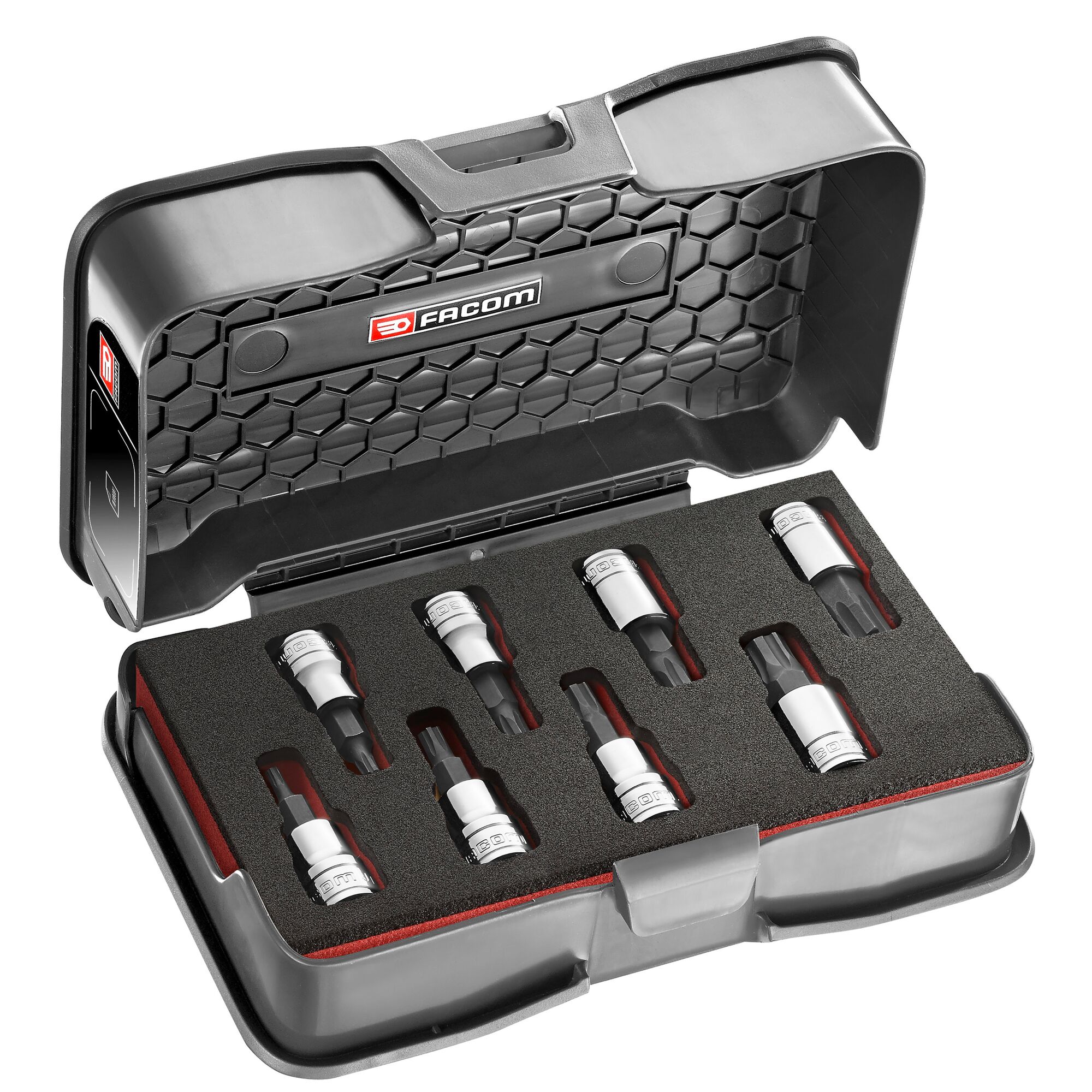 3/8 in. MBOX Hexagonal Bit Socket Set (8 pc.) | FACOM