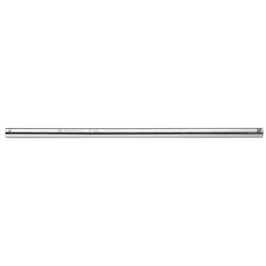 Facom K_126A chrome extension bar, photography, straight view on white background.