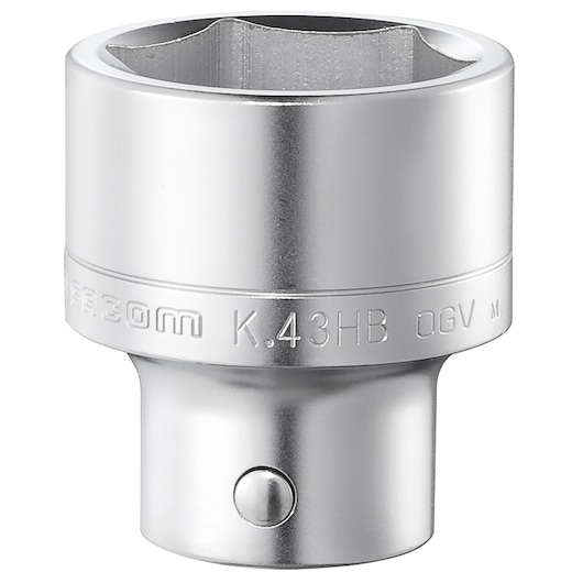 3/4" socket 6-points, 21 mm