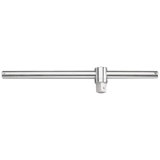 Facom M_120A T-handle sliding bar, chrome finish, photographed on white background, tool category.