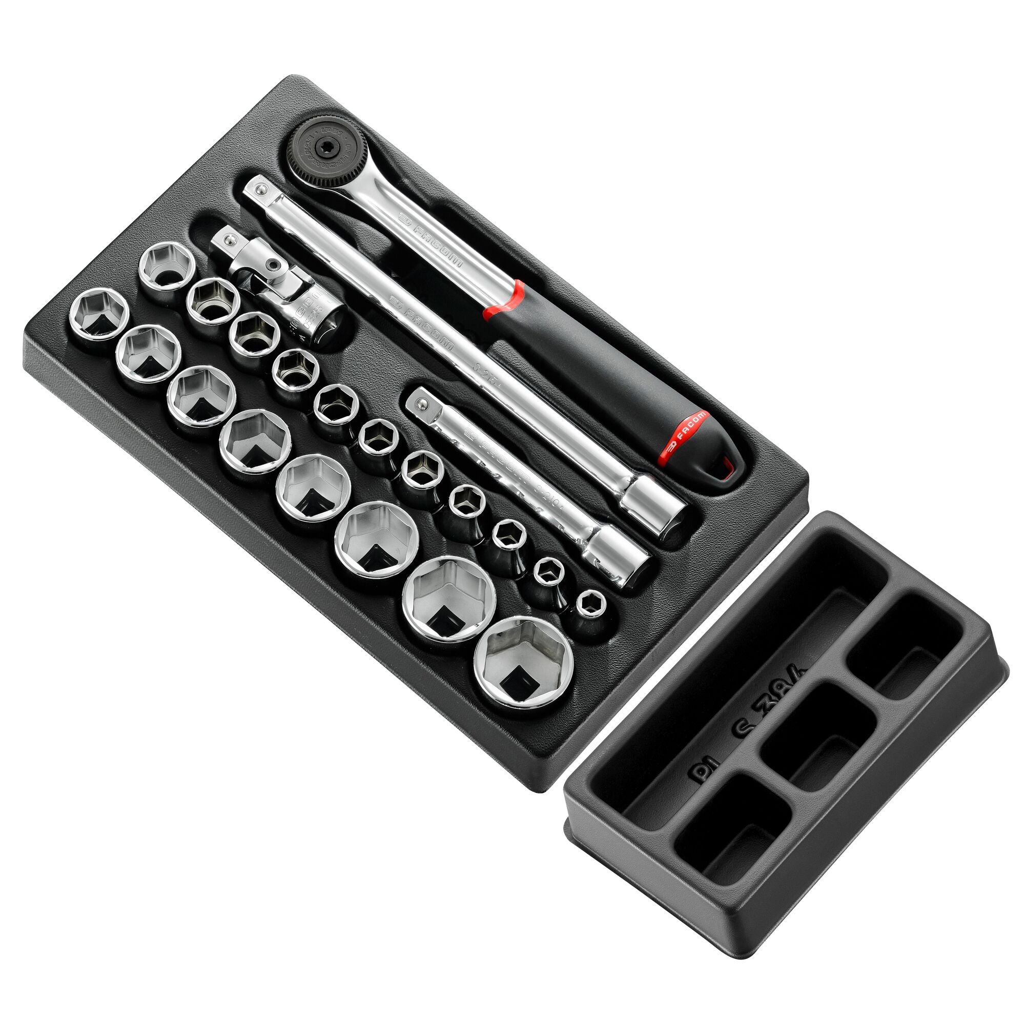 1/2 in. Socket Set in Plastic Module (23 pc.) | FACOM