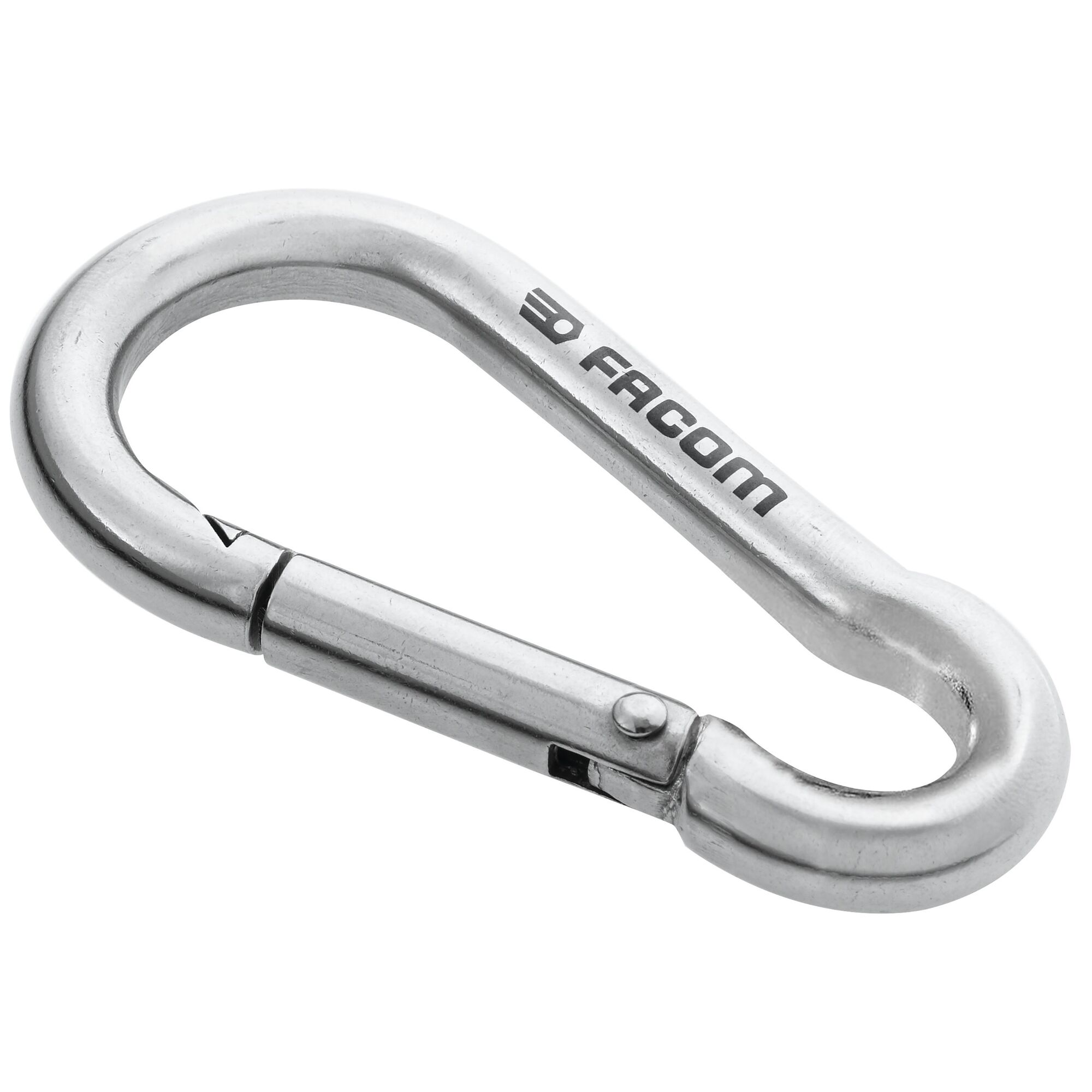 Stainless steel snap hook 80 mm Safety Lock System | FACOM
