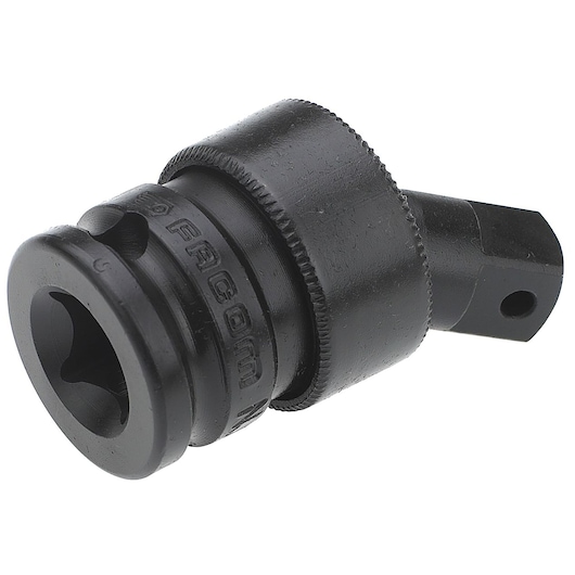 Facom NJ_240A black socket adapter, angled product photo on white background.