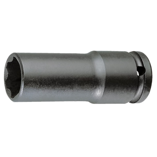 Facom NKB_27 black hex socket tool, side angle on white background.