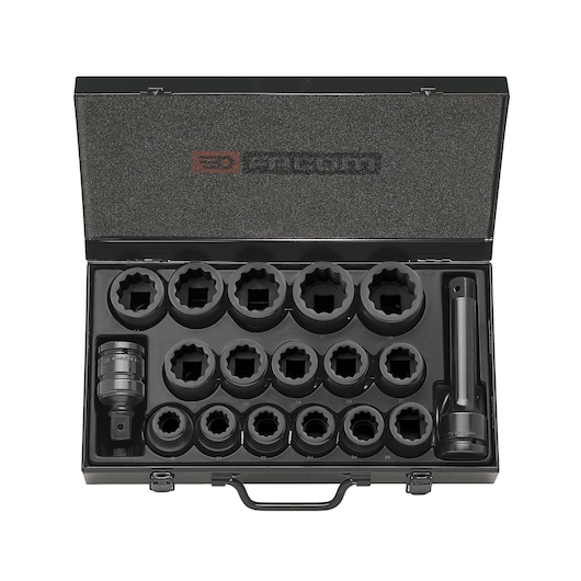 3/4" impact socket set