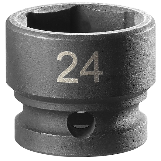 1/2" Short Impact Socket 24 mm