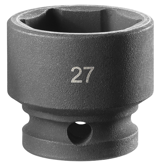 1/2" Short Impact Socket 27 mm