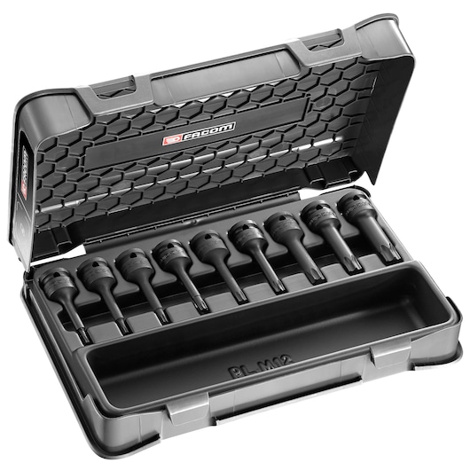 1/2 in. Long Impact Torx Socket Set (9 pc.)
