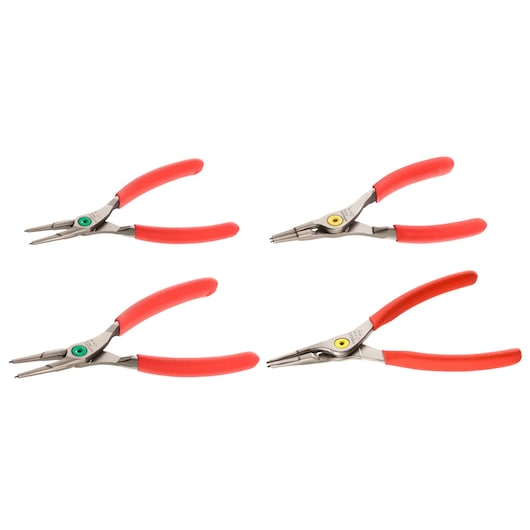 10-60 mm Straight Nose Circlip® Plier Set (4 pc.)
