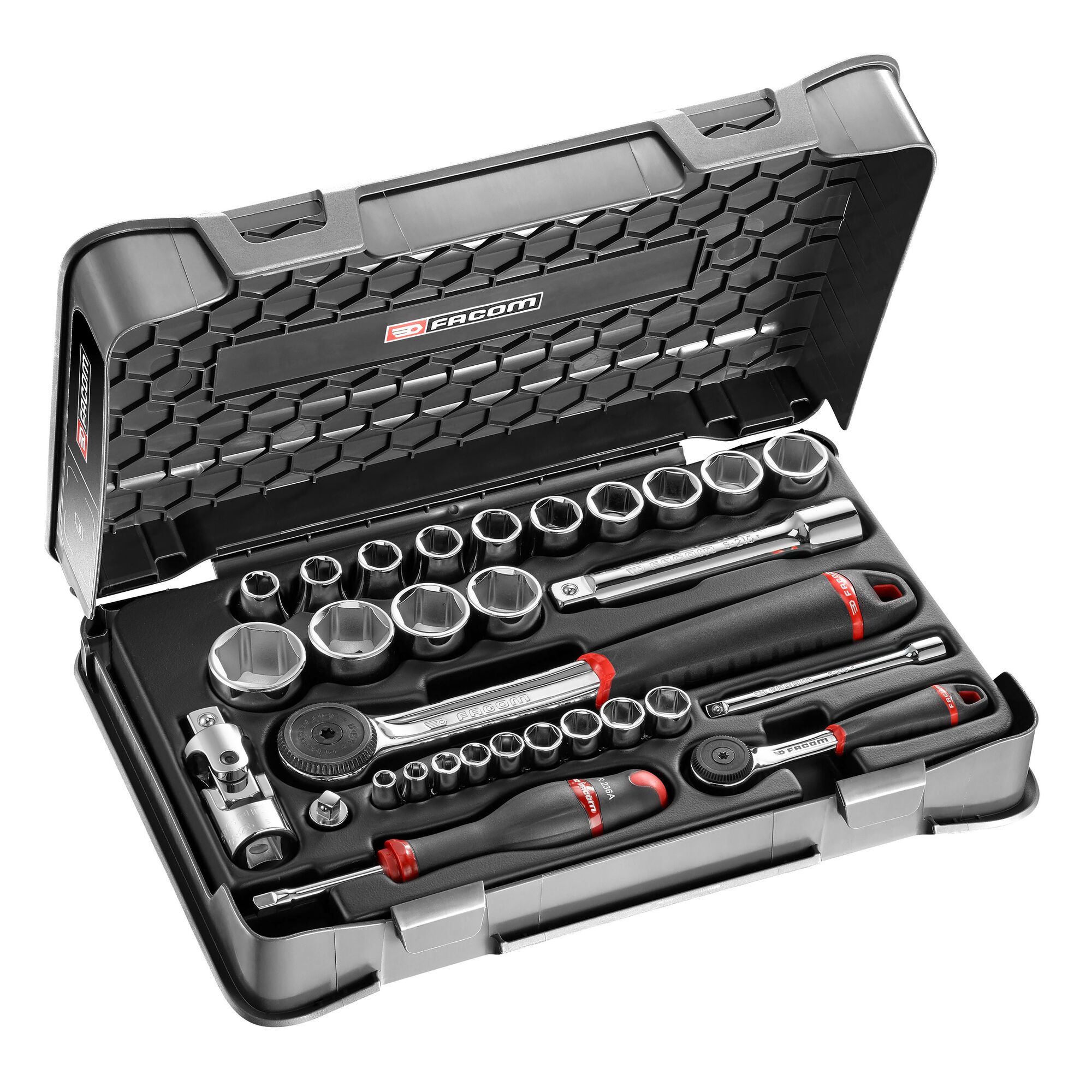1/4 in. - 1/2 in. MBOX Socket Set (31 pc.) | FACOM