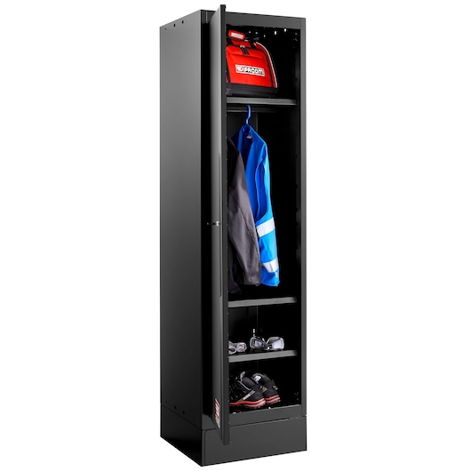 Tall storage cabinet 500mm RWS2 black