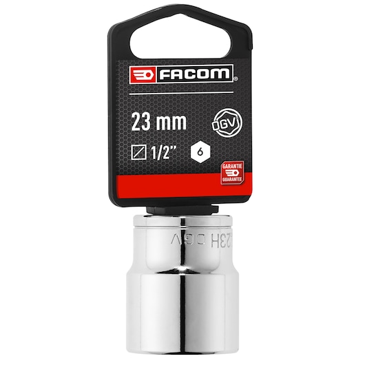 1/2 in. Socket 6-point, 23 mm