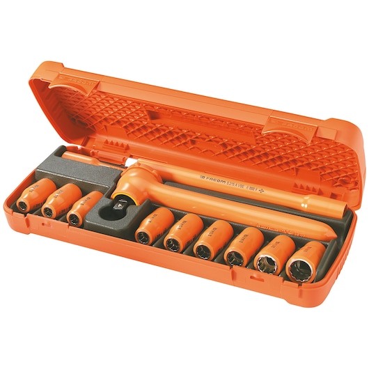 1000 v insulated tools,  set of 12 pieces