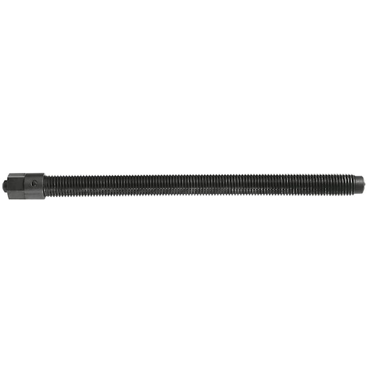 Facom U306-2 black threaded puller rod, straight angle, metal construction on white background.