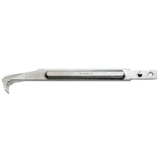 Facom U_32T15GA50 steel tool with angled tip, side view, on white background.