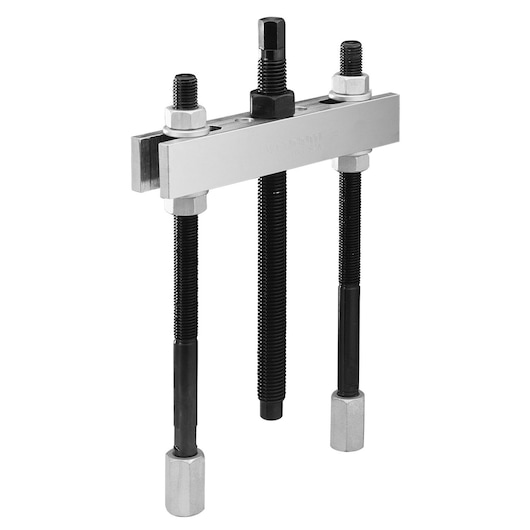 Facom U_53S4A three-arm mechanical puller with metal body, front angle on white background.
