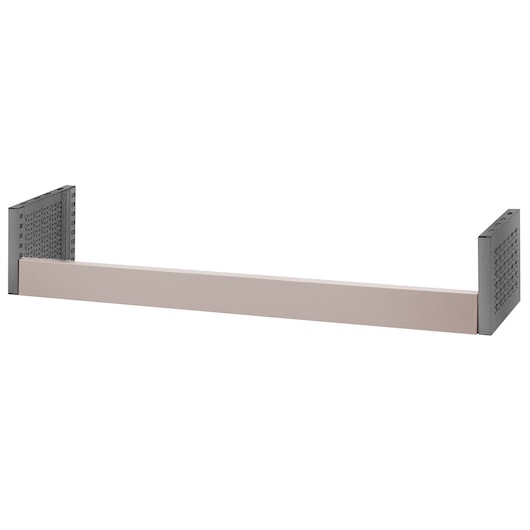 Facom U50030105 shelf support bar, steel, photographed from front on white background.