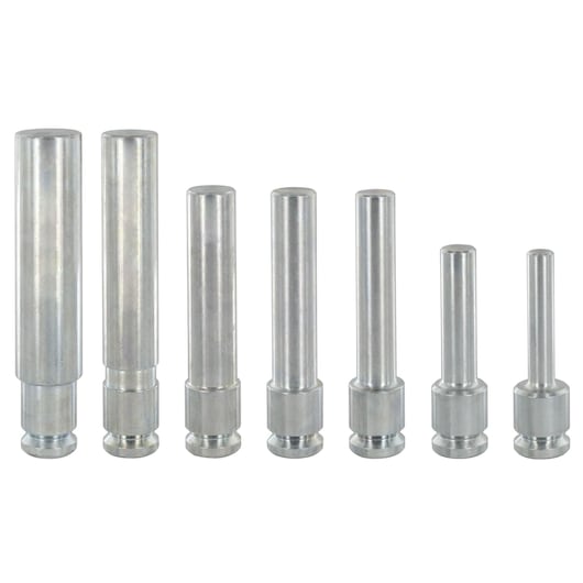 Facom W_PUNCHES-A steel punches set, product photography, front angle on white background.