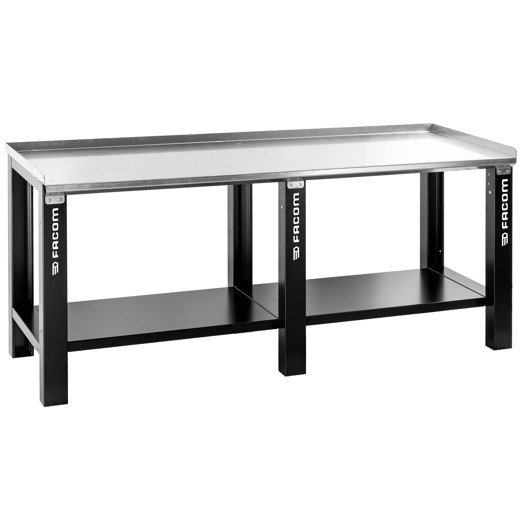 2m Workbench With Steel Worktop | FACOM